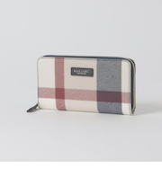 クレストブリッジチェックPVC長財布