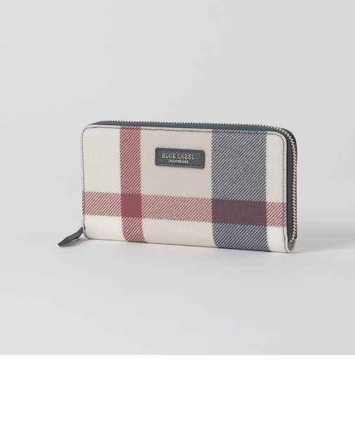 クレストブリッジチェックPVC長財布