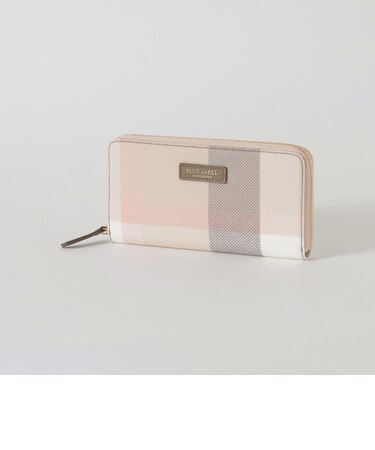 クレストブリッジチェックPVC長財布