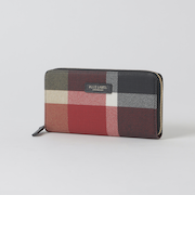 クレストブリッジチェックPVC長財布