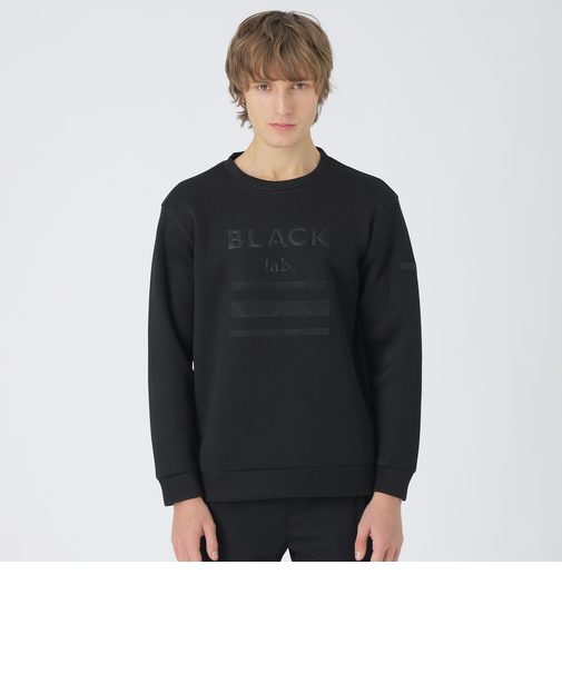 【BLACK lab.】ダブルラッセルグラフィックスウェットシャツ
