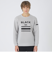 【BLACK lab.】ダブルラッセルグラフィックスウェットシャツ