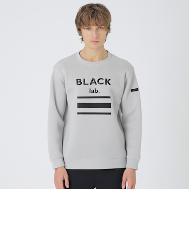 【BLACK lab.】ダブルラッセルグラフィックスウェットシャツ