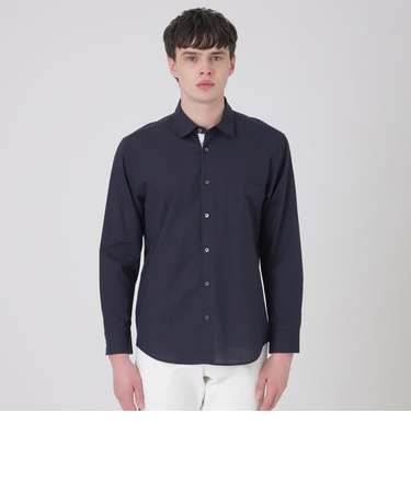 SOMAキュプラパーシャルチェックシャツ