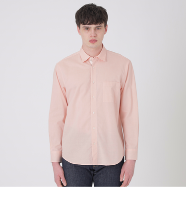 SOMAキュプラパーシャルチェックシャツ