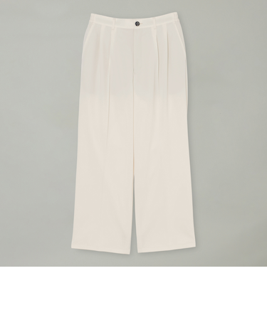 トリアセテートカルゼワイドトラウザーズ