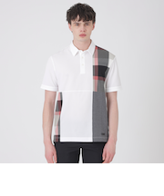 パッチワーックサッカーポロシャツ