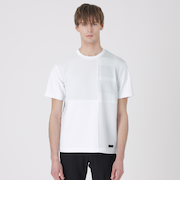 【BLACK lab.】テクスチャーミックスパッチワークTシャツ