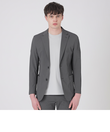 マイクロウェーブシアサッカージャケット