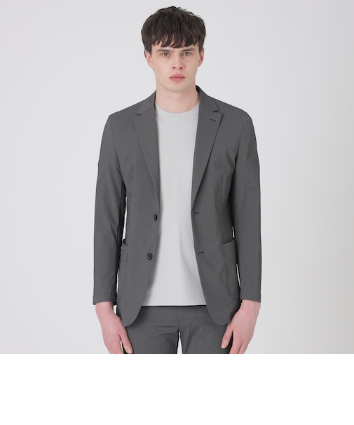 マイクロウェーブシアサッカージャケット