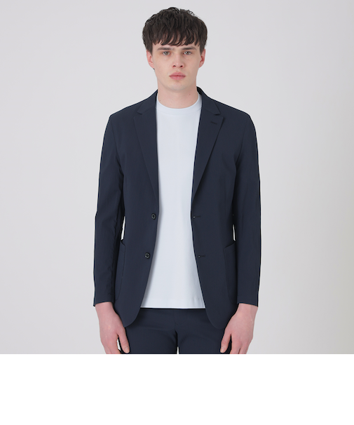 マイクロウェーブシアサッカージャケット