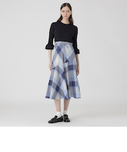 【10周年記念】クレストブリッジチェックドッキングドレス