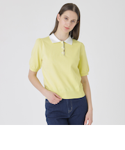 コットンポリエステルニットポロ