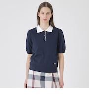 コットンポリエステルニットポロ