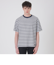 フェードカラーマルチボーダーTシャツ