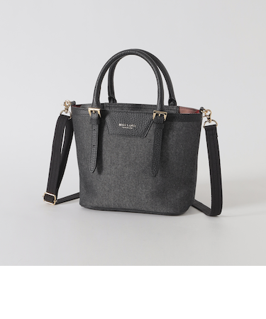 デニムミニトート