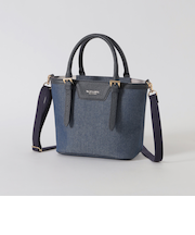 デニムミニトート