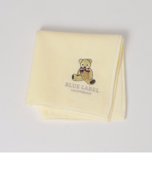 BEAR刺しゅうタオルハンカチ