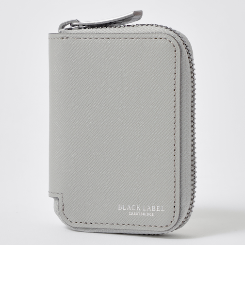 バイカラークレストブリッジチェックスマートキーケース