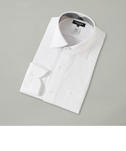 【一部店舗限定】カネマサプレミアムソリッドジャージーセミワイドカラーシャツ