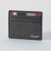 バイカラークレストブリッジチェックミニスナップウォレット