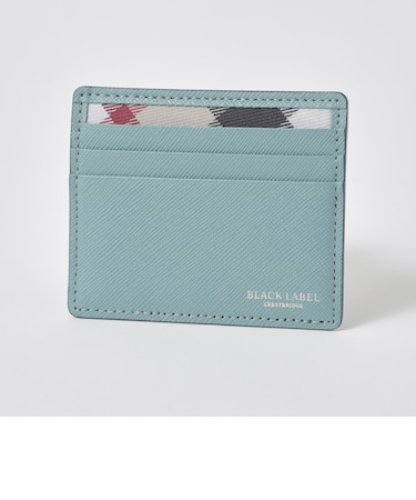 バイカラークレストブリッジチェックミニスナップウォレット