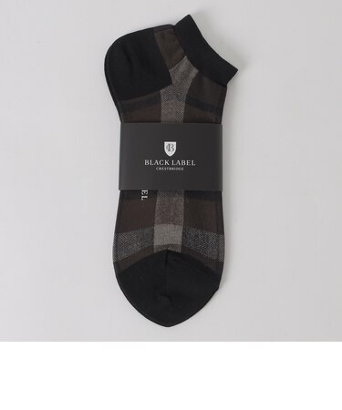 クレストブリッジチェックショートソックス