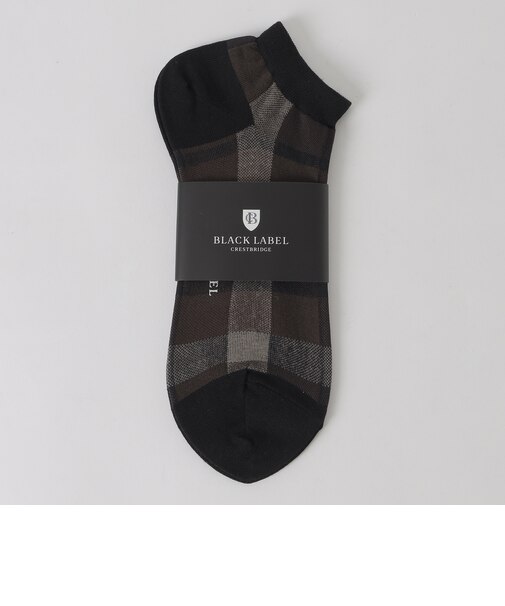 クレストブリッジチェックショートソックス