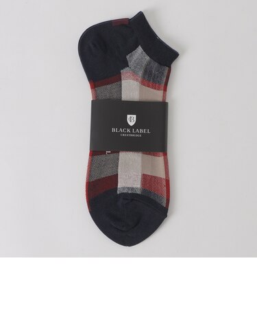 クレストブリッジチェックショートソックス