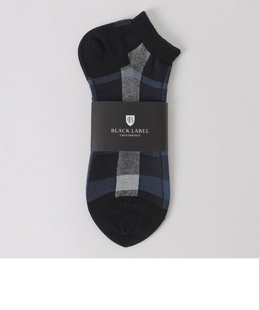 クレストブリッジチェックショートソックス