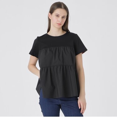 ティアードコンビTシャツ