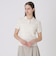 コットンレーシージャージーニットトップス