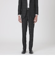 【BRI-EASE SUIT】ウォッシャブルエクストラクールクレストブリッジチェックスラックス