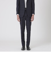 【BRI-EASE SUIT】ウォッシャブルエクストラクールクレストブリッジチェックスラックス