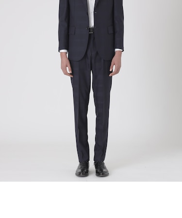 【BRI-EASE SUIT】ウォッシャブルエクストラクールクレストブリッジチェックスラックス