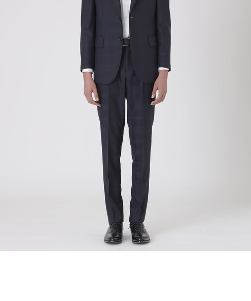 【BRI-EASE SUIT】ウォッシャブルエクストラクールクレストブリッジチェックスラックス