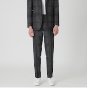 シャドーチェックカラミトラウザーズ