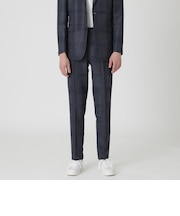 シャドーチェックカラミトラウザーズ