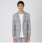 シャドーチェックカラミジャケット