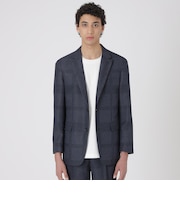 シャドーチェックカラミジャケット