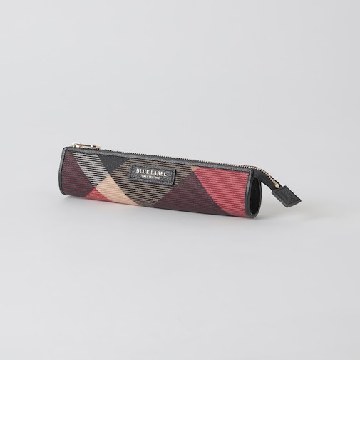 【WEB限定】クレストブリッジチェックPVCペンケース