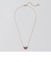 クレストブリッジチェックハートネックレス