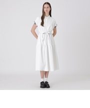 【防透け】【UVカット】【遮熱】【接触冷感】ドライツイルシャツカラードレス