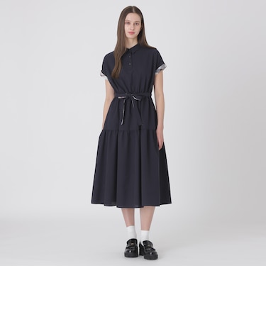 ブリーズドッツシャツカラードレス