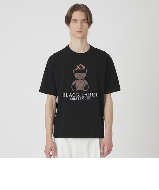 【一部店舗限定】チェックキャップベアーニットTシャツ