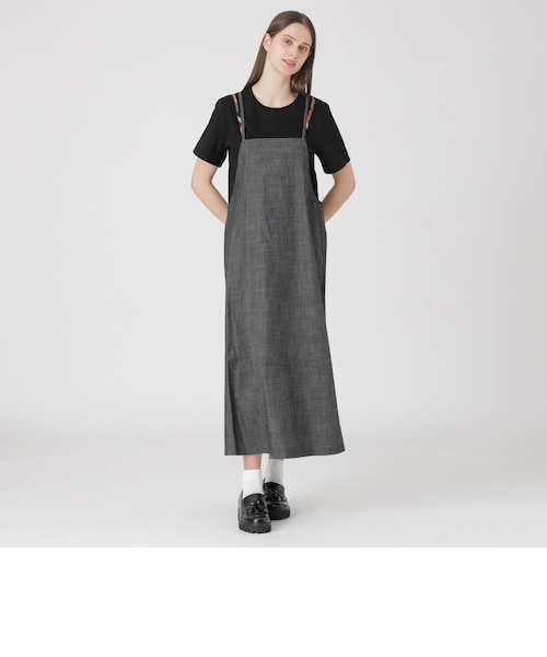 取扱店舗限定】クレストブリッジチェックサキソニーニットドッキング
