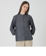 【一部店舗限定】デニムライクブラウス