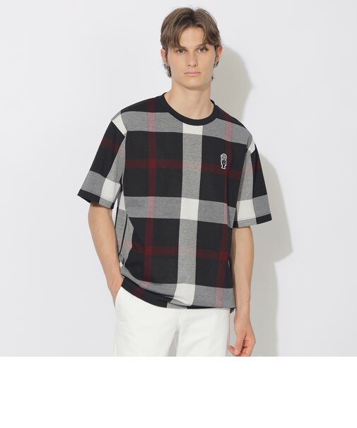 【WEB限定】スラブクレストブリッジチェックTシャツ