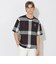 【WEB限定】スラブクレストブリッジチェックTシャツ