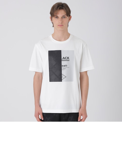 【WEB・一部店舗限定】【BLACK lab.×Admiral】ボックスグラフィックTシャツ